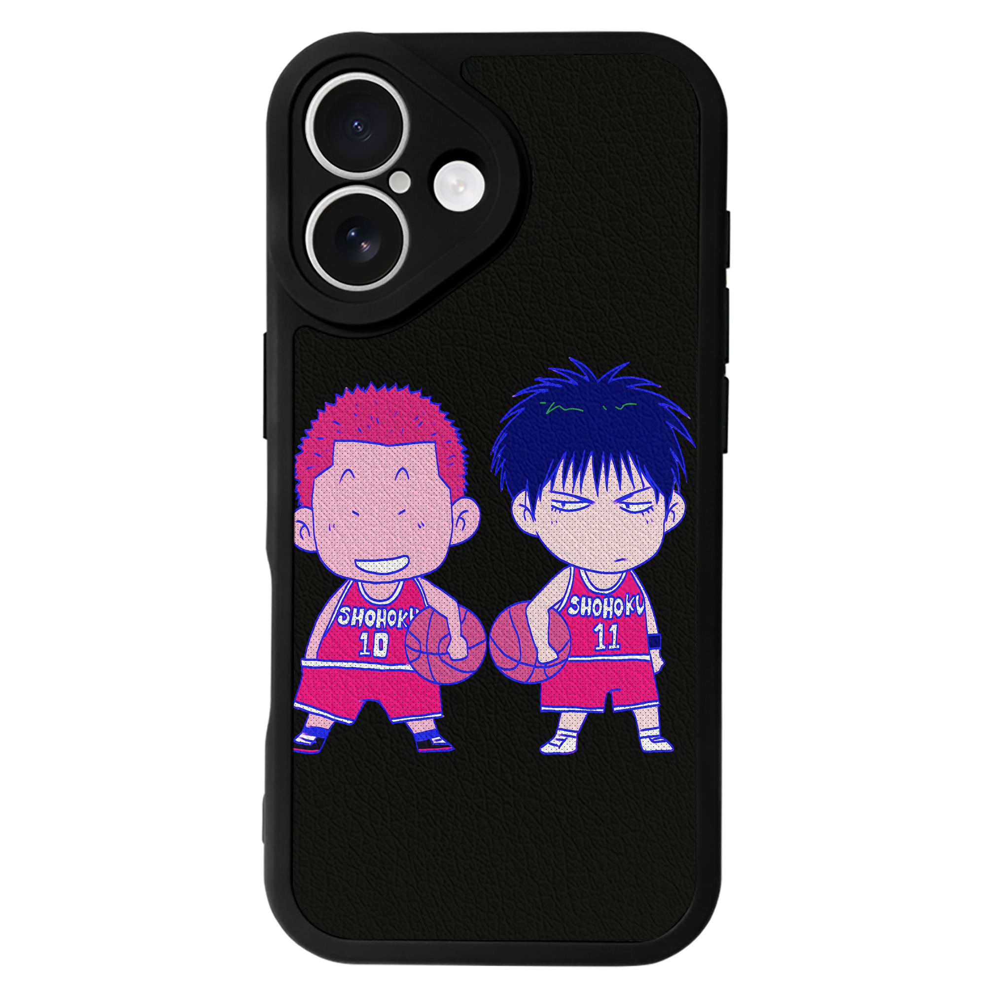 （画像用） SLAM DUNK／スラムダンク 【iPhone 16シリーズ対応】シリコンスマホケース（レザー調） 材質：シリコン